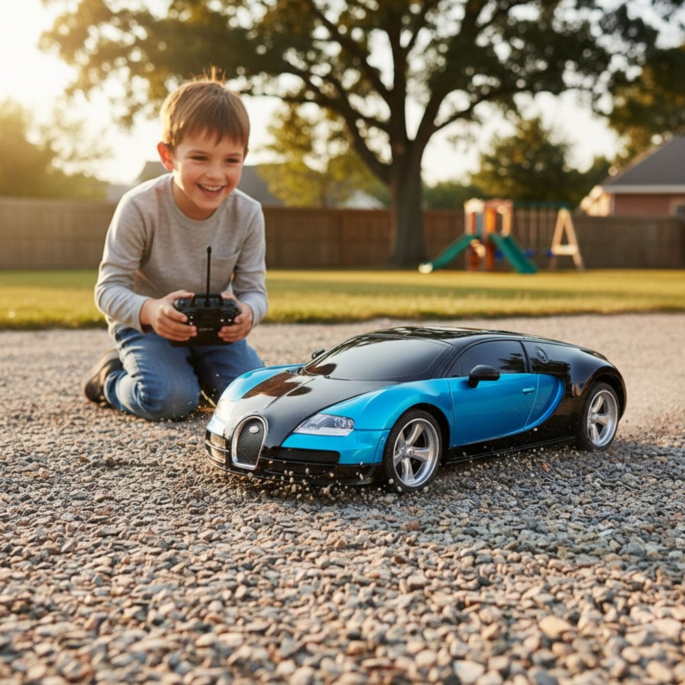 1:16 RC Remote Control High Speed Racing Car Kids Toy With Lights Opening Doors