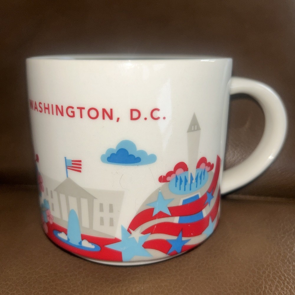 Starbucks You Are Here Washington DC Mug 2015 Collector Series Coffee Cup