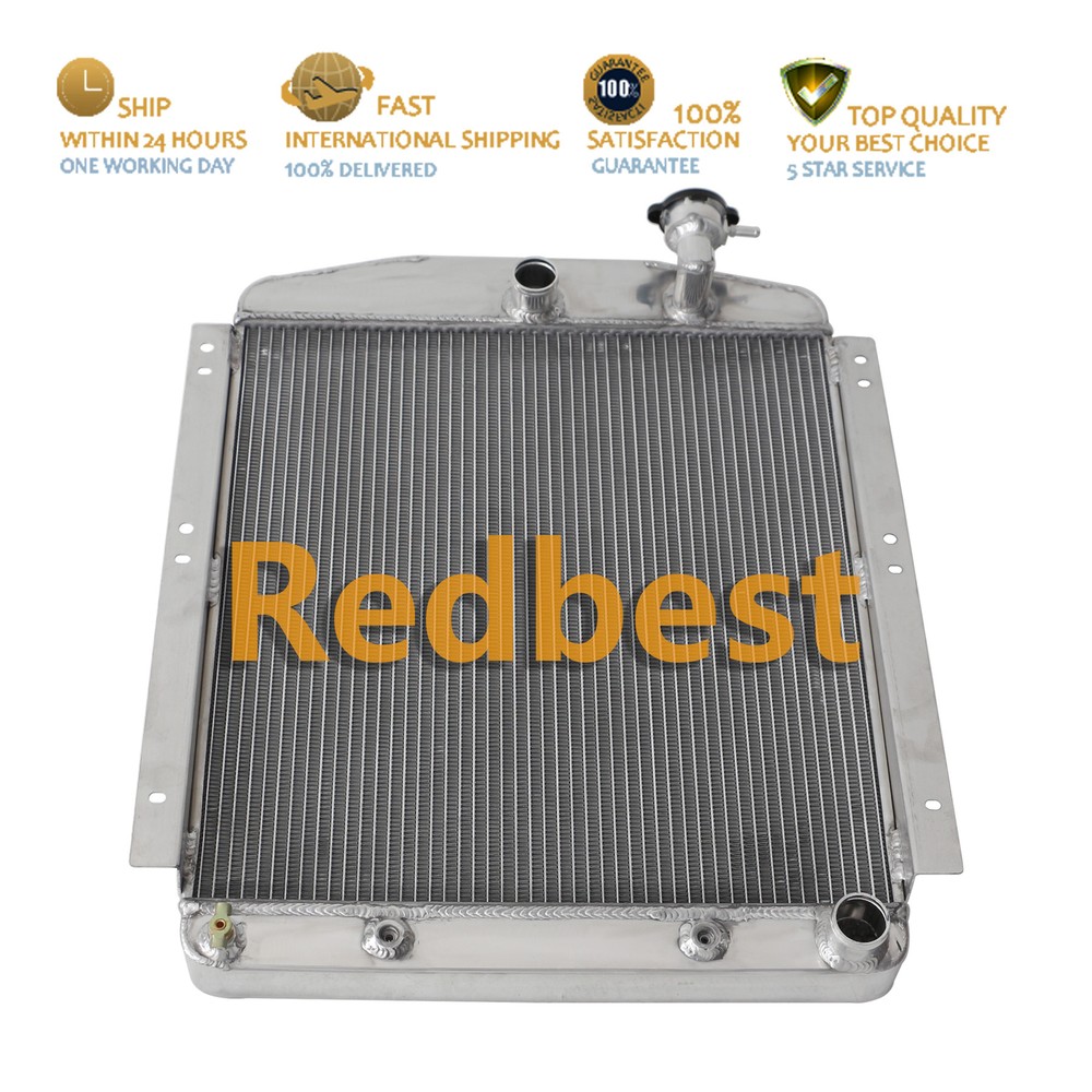 3Row Alu Radiator For 1948-54 Chevy GMC Truck 3100 3600 3800 3900 3.8L V8 CC4854