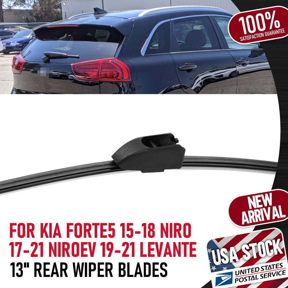 1PCS All season Rear Windshield Wiper Blades 13inch Easy DIY Installation NEW