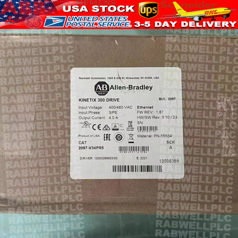 2097-V34PR5 New Factory Sealed AB 1 YEAR WARRANTY FAST DELIVERY 1PCS VERY GOOD-image