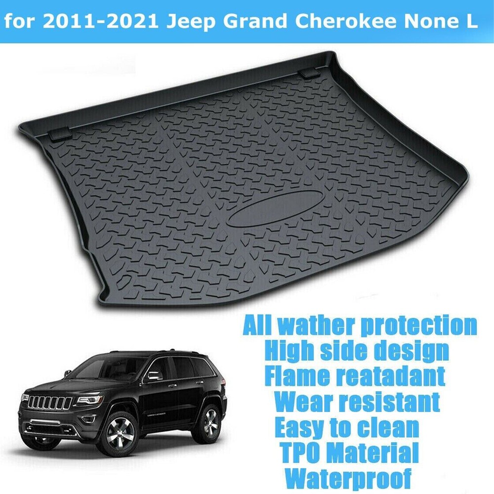 fit for Jeep Grand Cherokee 2011-2021 TPO Trunk Mat Cargo Liner Floor Mat
