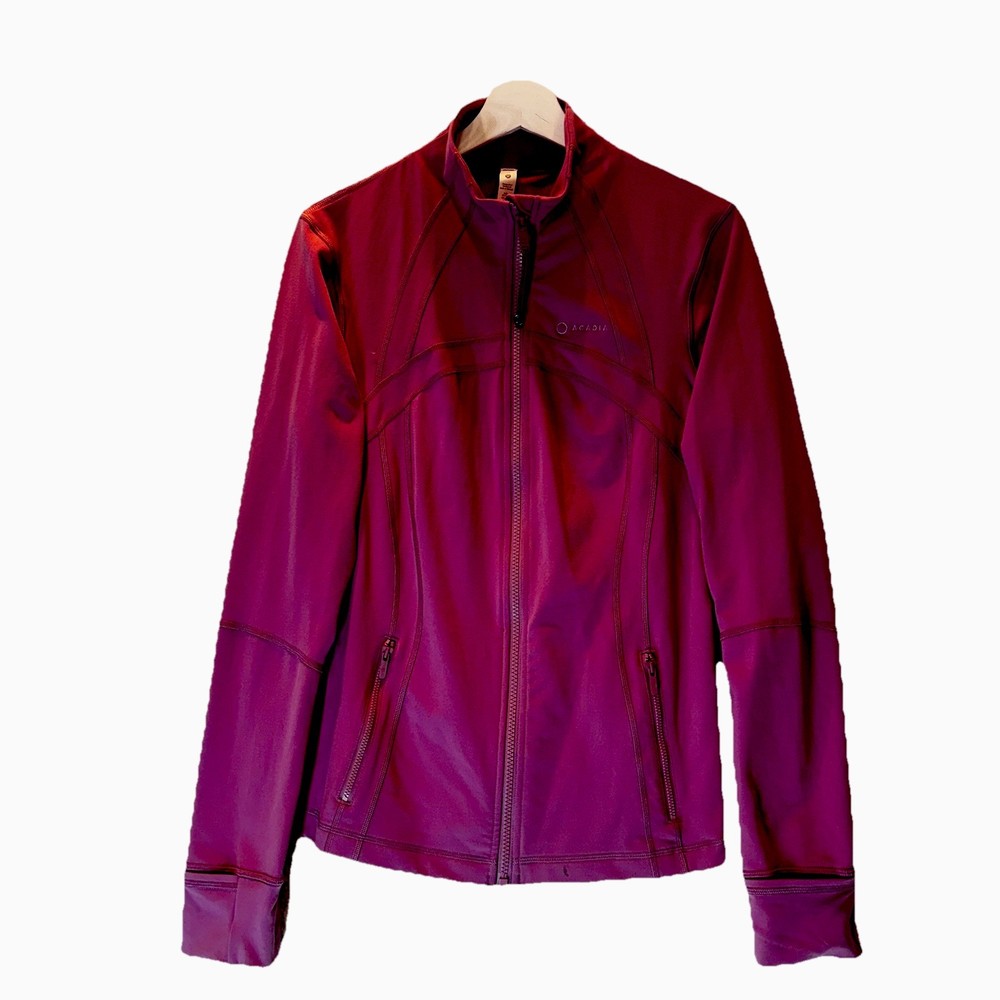 Lululemon Define Luon Jacket Women’s Size 12 Burgundy Purple Wine Plum ‘Acadia’