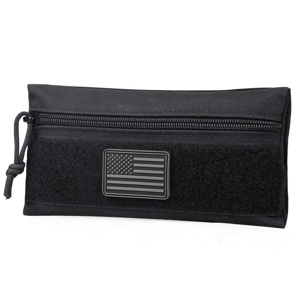 Tactical Tool Zipper Pouch, Bag Insert EDC Organizer Utility Admin Storage Po...