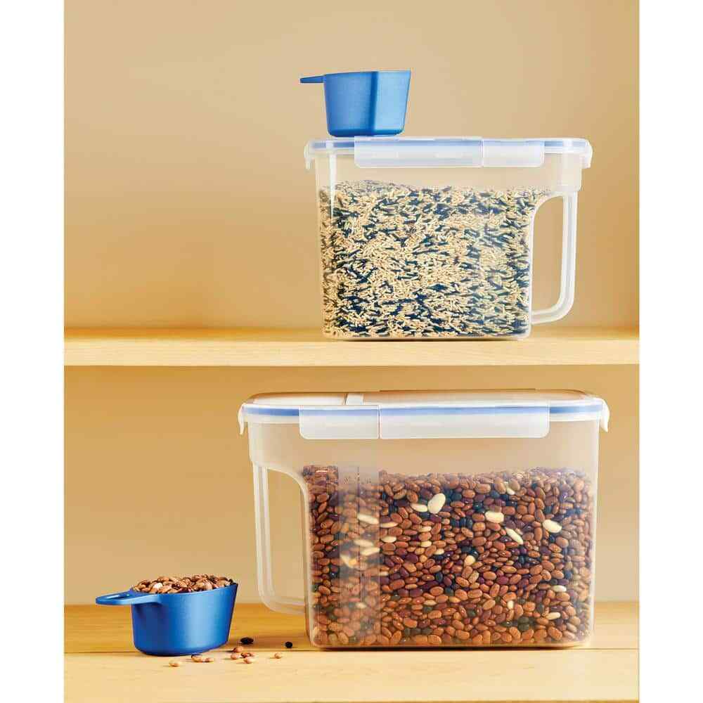 Storage 4-Piece Food Storage Container and Scoop Set