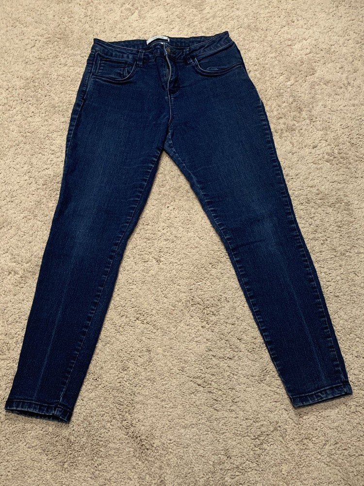 Adam Levine Womens Jeans Size Medium Blue Denim Stretch Classic Skinny Jeans