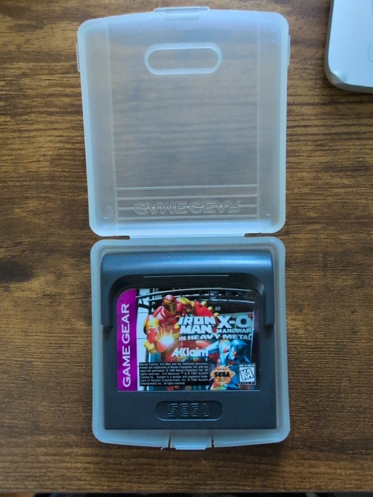 Iron Man/X-O Manowar in Heavy Metal (Sega Game Gear, 1996)
