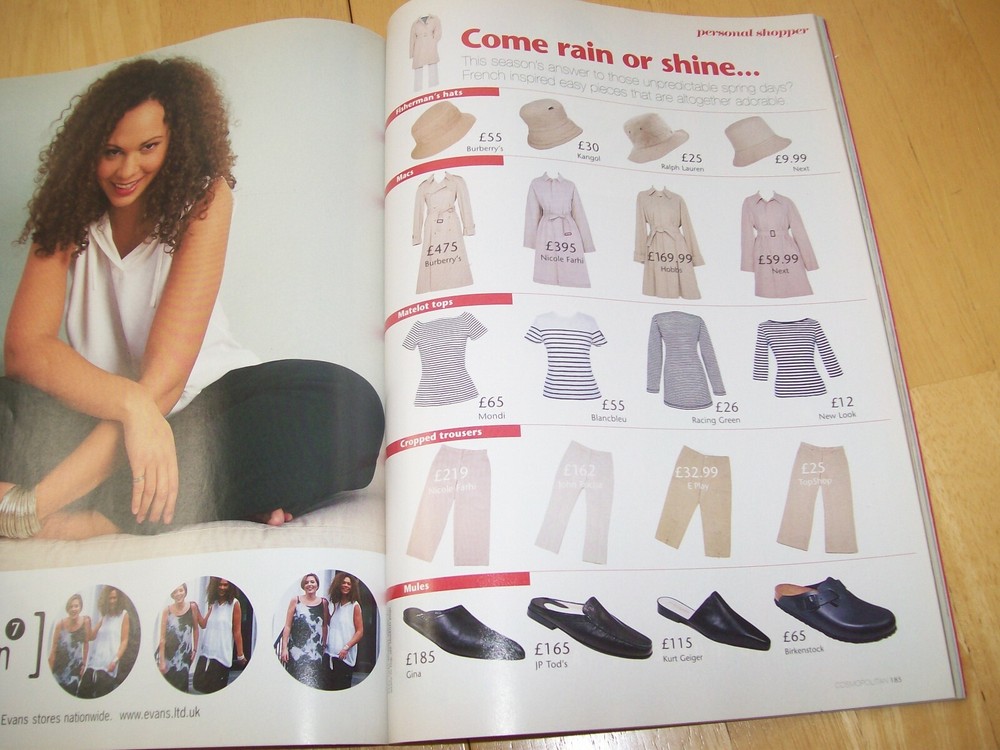 Vintage 1990s UK British Cosmo Cosmopolitan Magazine April 1999 90's Madonna VTG