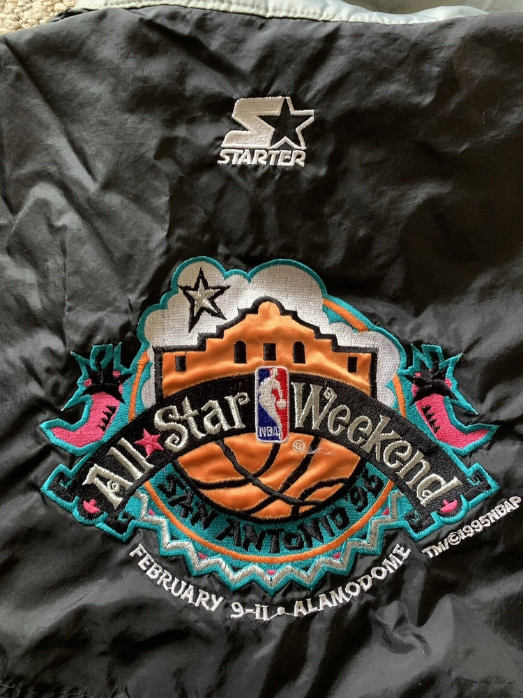 1996 NBA All Star game windbreaker  Starter jacket Large