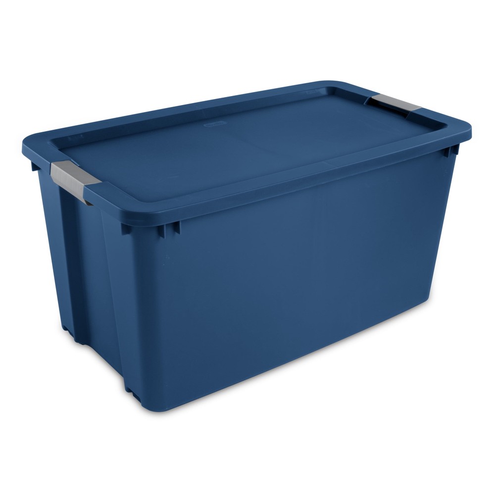45-Gallon XL Plastic Storage Bin with Secure Latch Lid