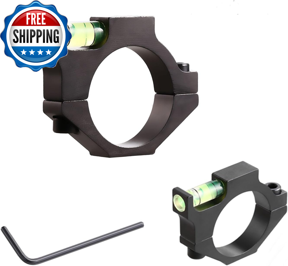 (2 Pack Anti-Cant Scope Bubble Level for Precision Shooting Fits 1 Inch/1.18 Inc