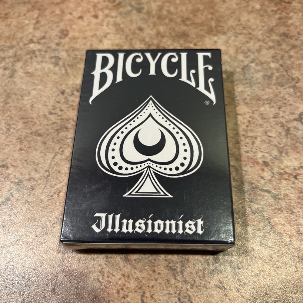 Bicycle Dark Illusionist Limited 1st Edition Brand New Playing Cards