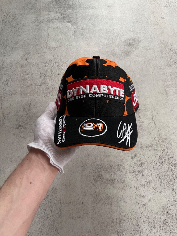 Christijan Albers #21 Minardi F1 Racing Vintage Cap 2005 With Autographed Rare