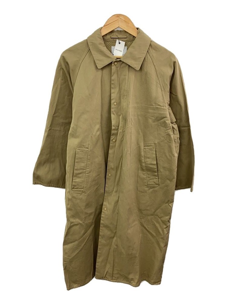Yaeca  Steel Collar Coat/-/Cotton/Beg/Plain/14504// 3399