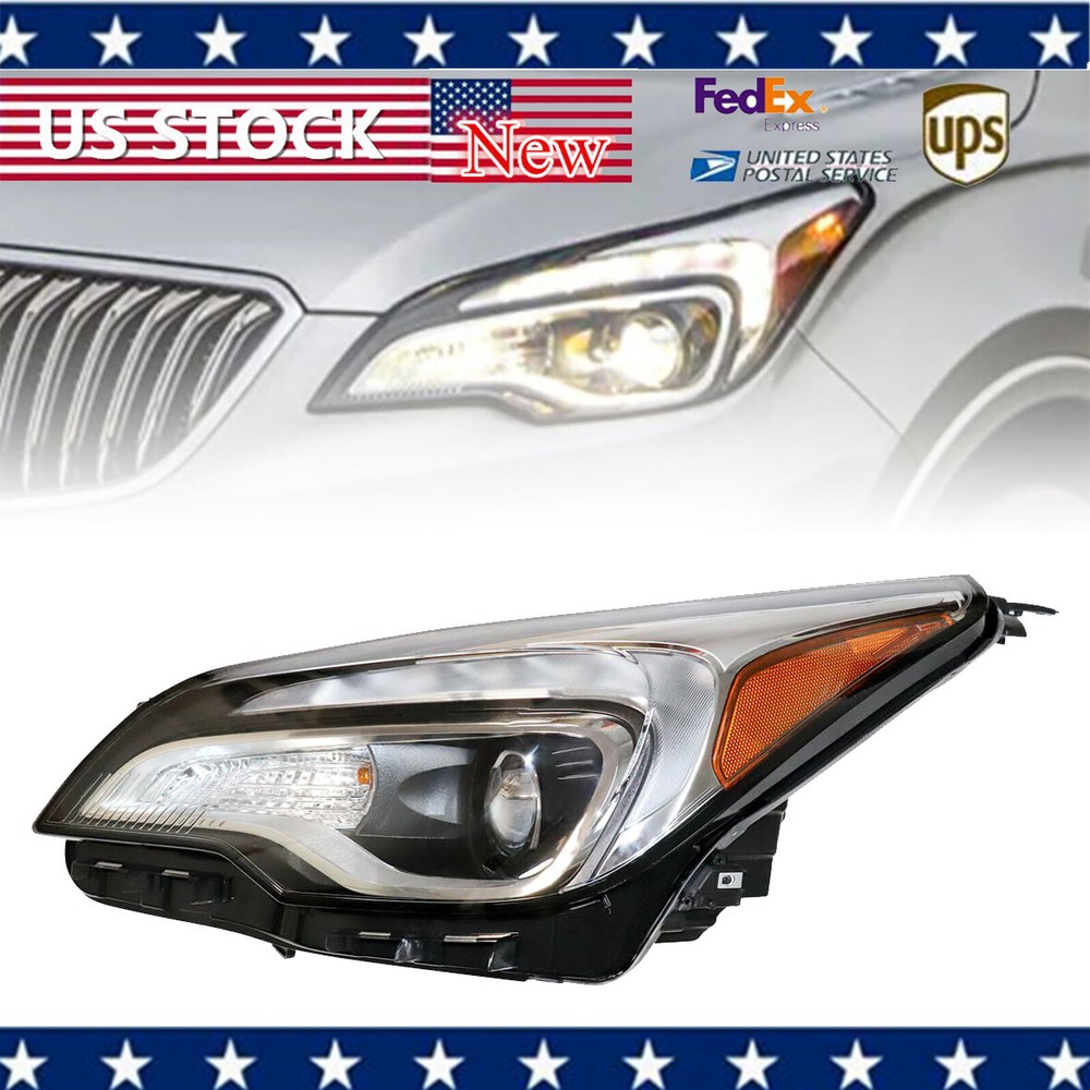 For 2016 2017 2018 Buick Envision LED Headlight Headlamp Left Driver Side New