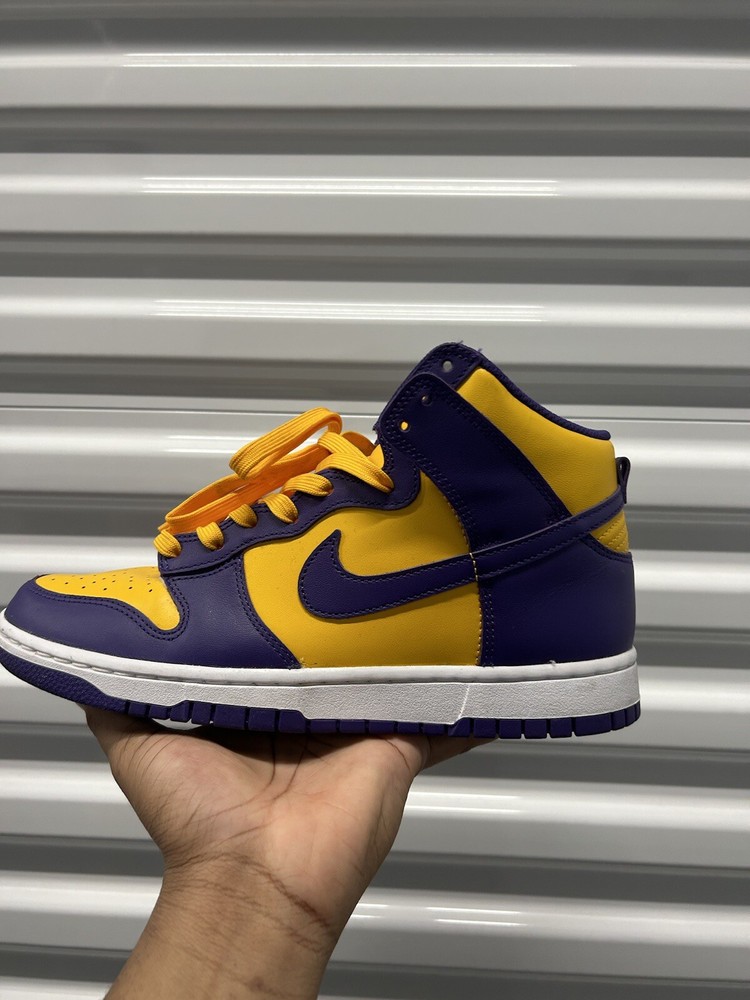 Nike Dunks High “lakers”