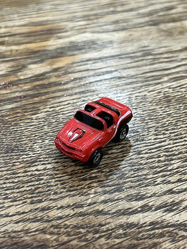 Vintage MICRO MACHINES '70s CHEVROLET CAMARO T-TOP CHEVY RED by Galoob