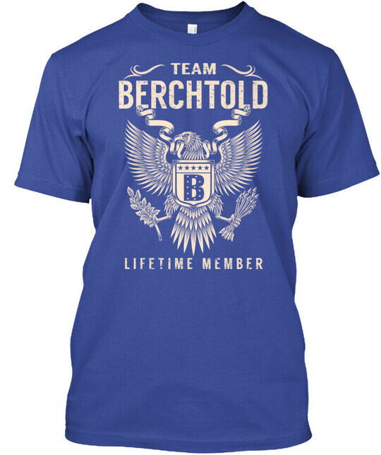 Team Berchtold Lifetime Member - T-Shirt Made in the USA Size S to 5XL