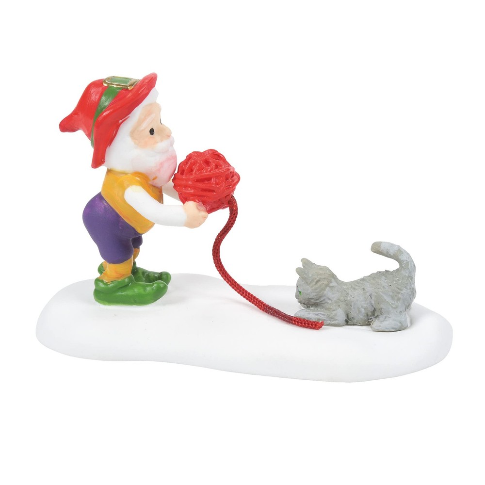 North Pole Village Kitten Tested Mittens Figurine 1.57 Inches