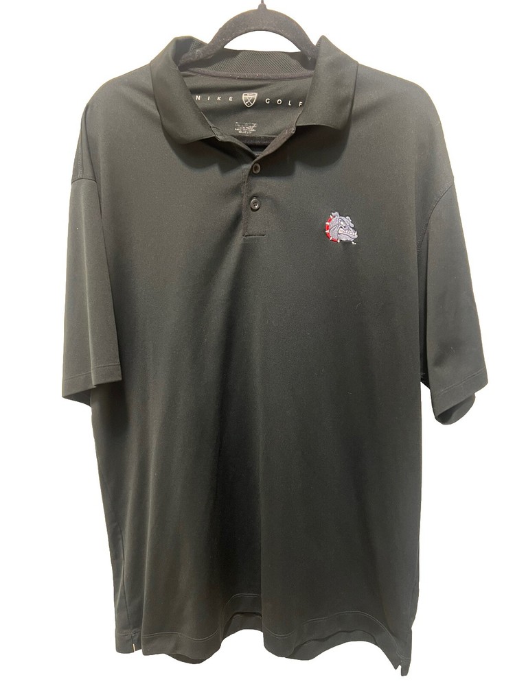 Nike Men’s Golf Shirt Red Gonzaga Bulldogs NCCA Sz XL excellent condition