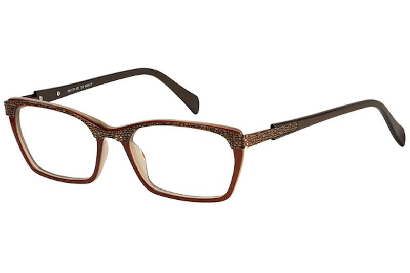 Tuscany Men's 635 Full Rim Optical Eyeglass Frame 53mm Stylish Retro Design