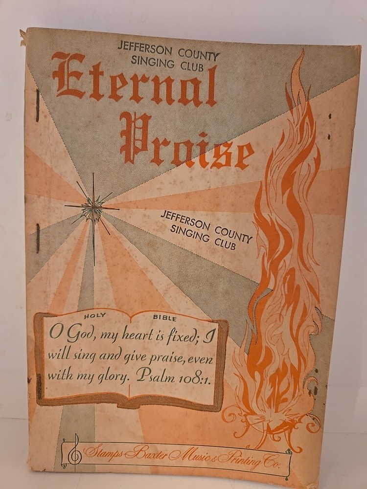Eternal Praise Stamps-Baxter Music 1969 / 1970 Songbook Revival / Evangelism