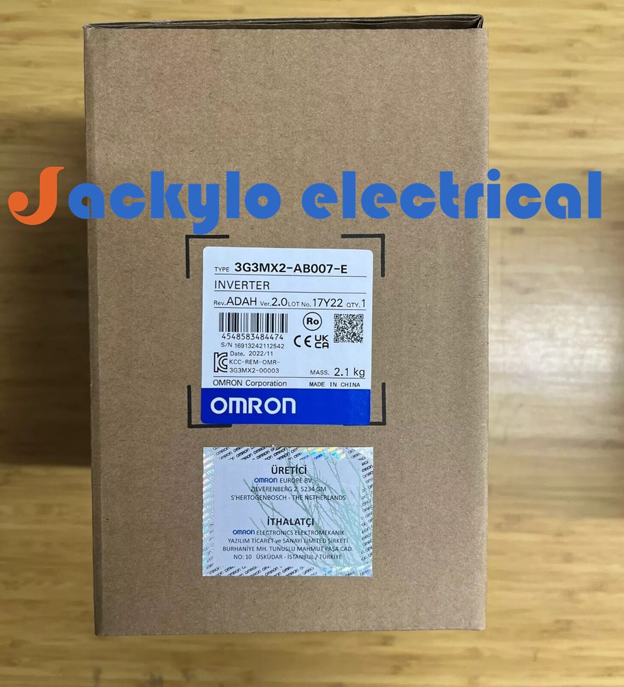 1PC New Omron Inverter Drive 3G3MX2-AB007-E 1-Year Warranty ! Expedited Shipping