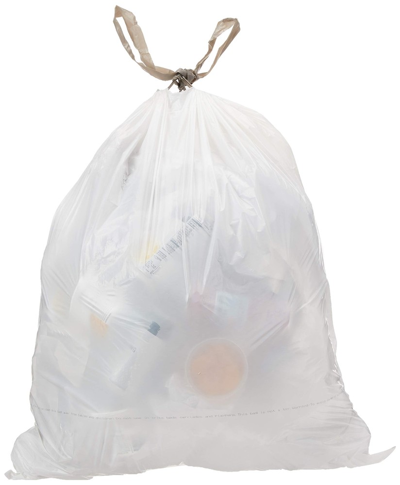 18 Gallon Trash Compactor Bags /w Drawstrings, 2 MIL, Unscented, 50 Count
