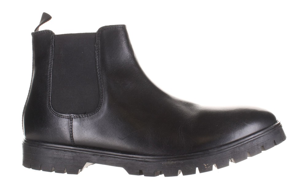 Vince Camuto Mens Vy-Zavara Black Ankle Boots Size 11.5 (7778003)