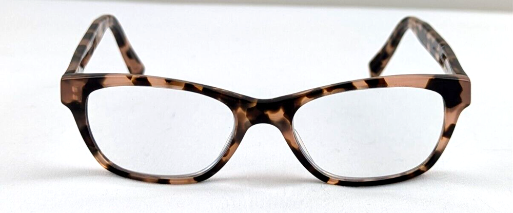 Warby Parker Women's Eyeglasses Sims 285 Petal Tortoise Square Frame 49-17-140