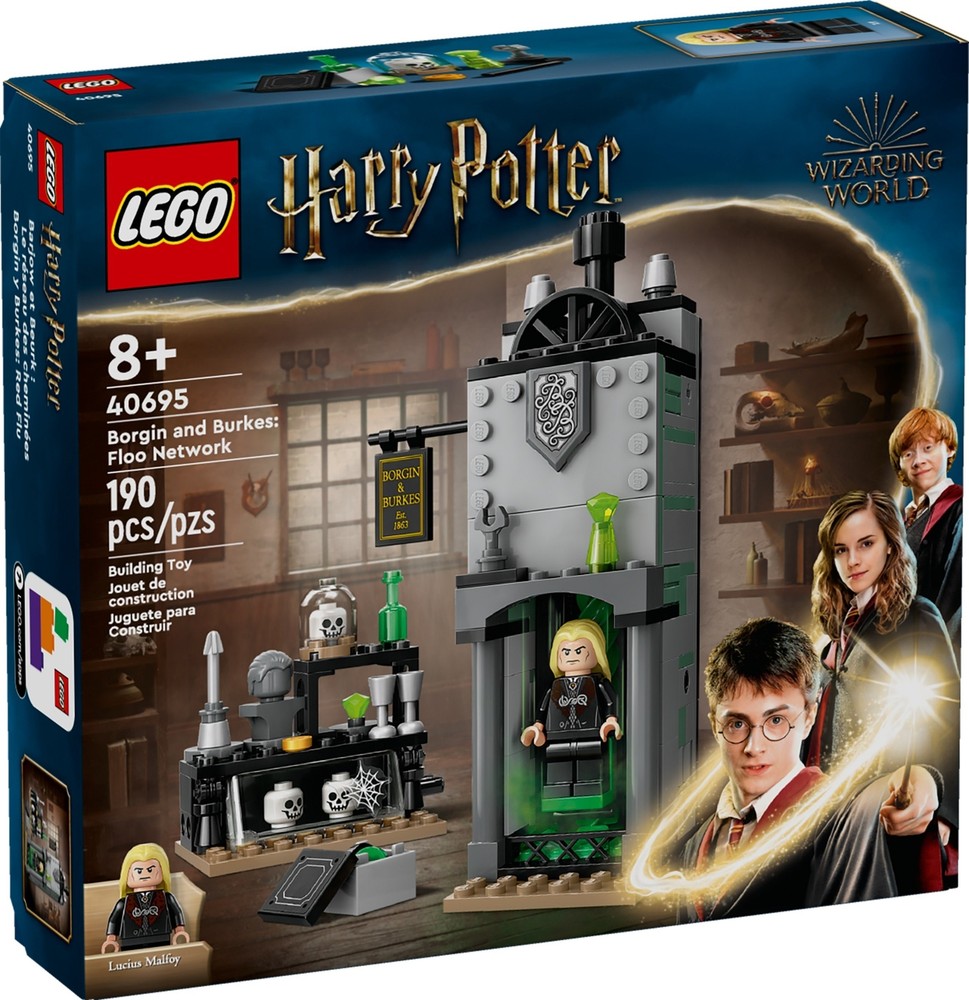 LEGO Harry Potter Borgin and Burkes Floo Network Set 40695 with Free Shipping