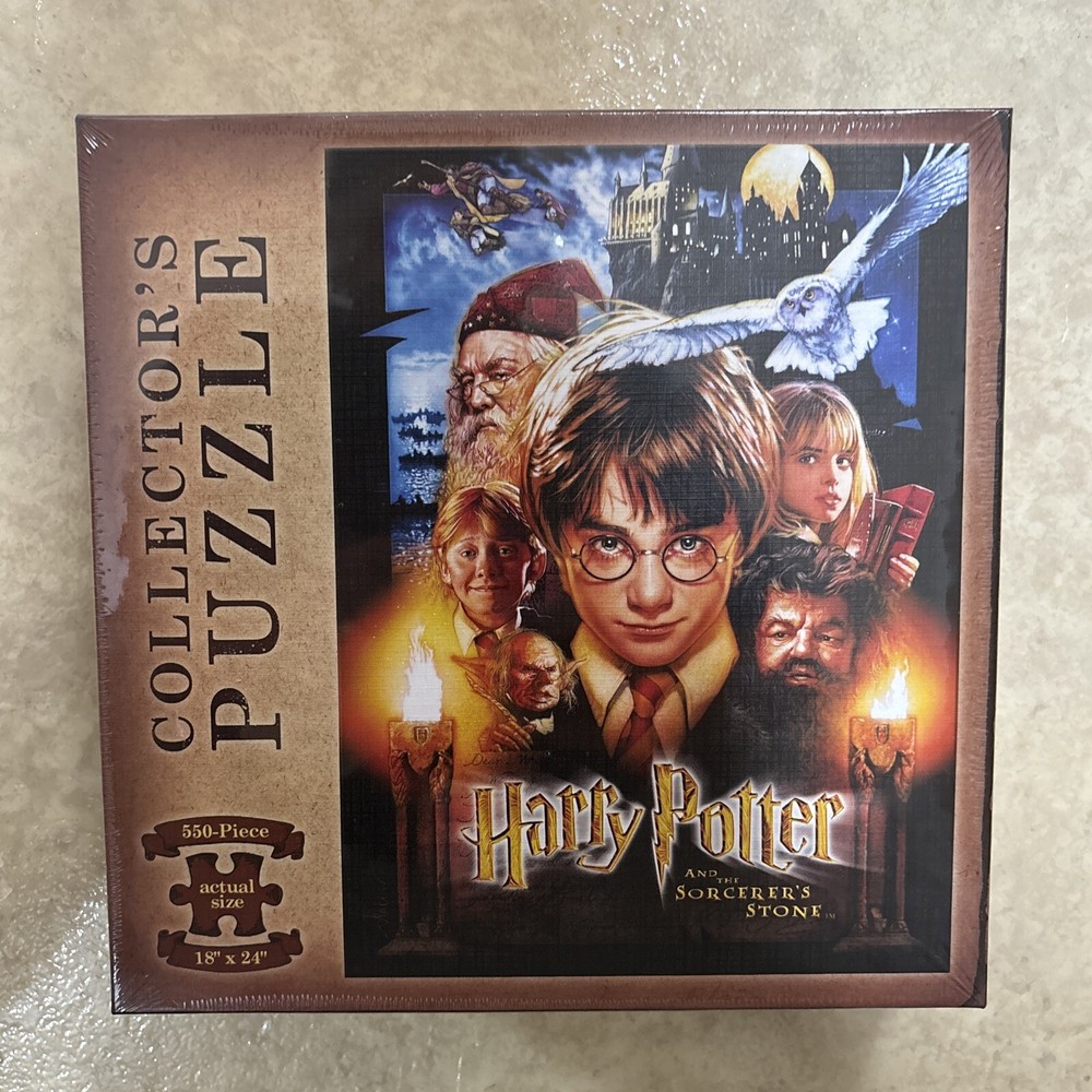 Harry Potter Sorcerers Stone Collectors Puzzle 550 Pc 18x24 by USAOPOLY