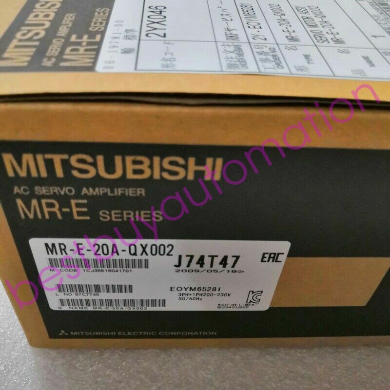 1PCS New Mitsubishi MR-E-20A-QX002 Servo Drive MRE20AQX002 Expedited Shipping