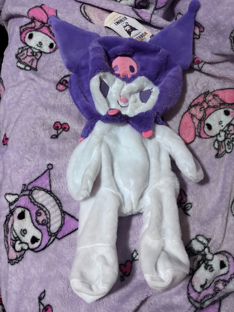 Build A Bear Kuromi Purple Hello Kitty Sanrio Plush Exclusive