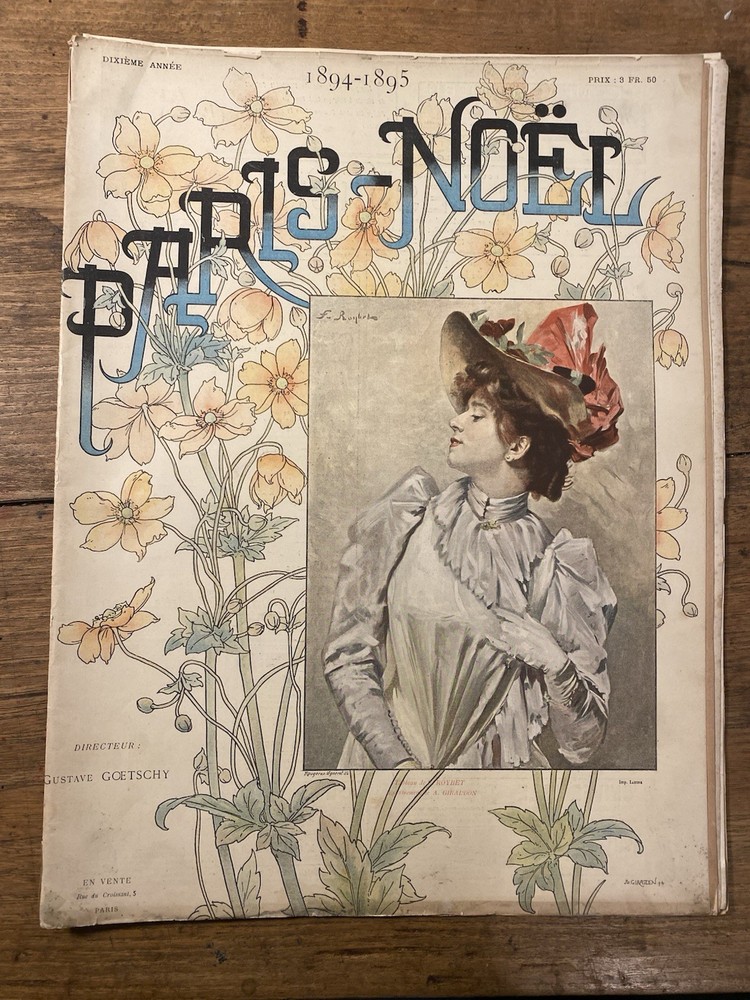 Paris Noël 1894-1895 : Nombreuses Gravures-Tableaux,Dessins Inedits- Exceptionel