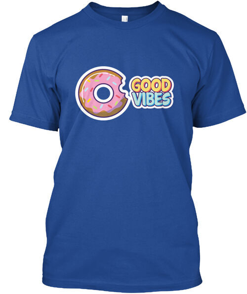 Good Vibes T-Shirt Made in the USA Size S to 5XL