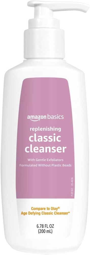 Amazon Basics Exfoliating Face Wash Cleanser 6.78 fl oz