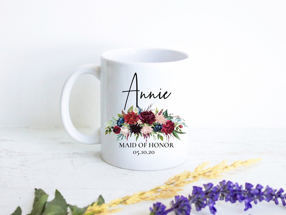 Bridesmaid Proposal Bridesmaid Mug Custom Personalized Mug Bridesmaid Gift