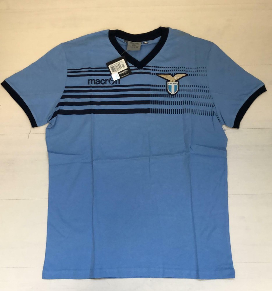 1673/82 Macron SS Lazio Cotton Official Sleeveless Jersey M14 Men 58062067