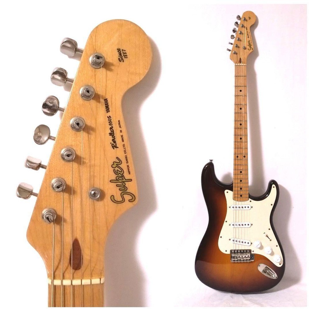 YAMAHA SR-550S Stratocaster Guitar with Secure Packaging