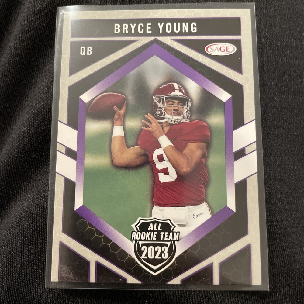 2023 Sage High Series All-Rookie Team Purple RC Bryce Young #RT-176