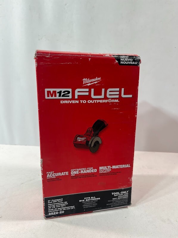 Milwaukee M12 FUEL 12V Lithium-Ion Cordless 3 in. Cut Off Saw (Tool-Only)