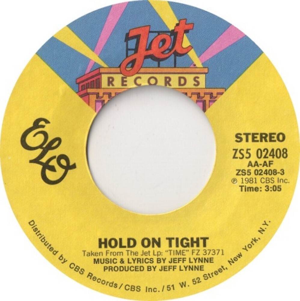 Electric Light Orchestra - Hold On Tight - Jet Records - ZS5 02408 - 7