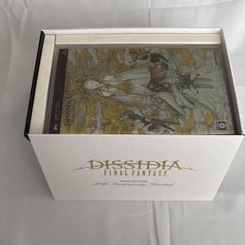 PSP3000 Sony Final Fantasy Dissidia 20th Anniversary Limited Edition tested