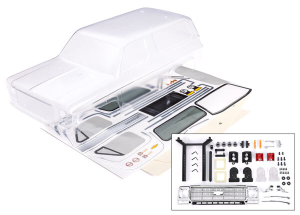 Traxxas 8130P - 1979 Chevrolet & Blazer Clear Body