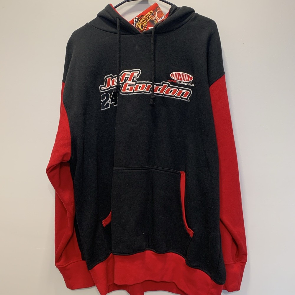 Jeff Gordon Dupont Racing NASCAR Winners Circle Hoodie Size L