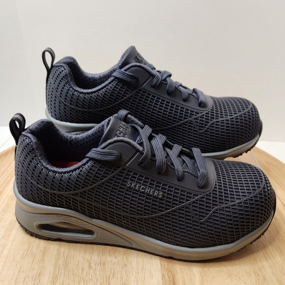 Skechers Uno Jhansi composite toe work shoe womens 8.5