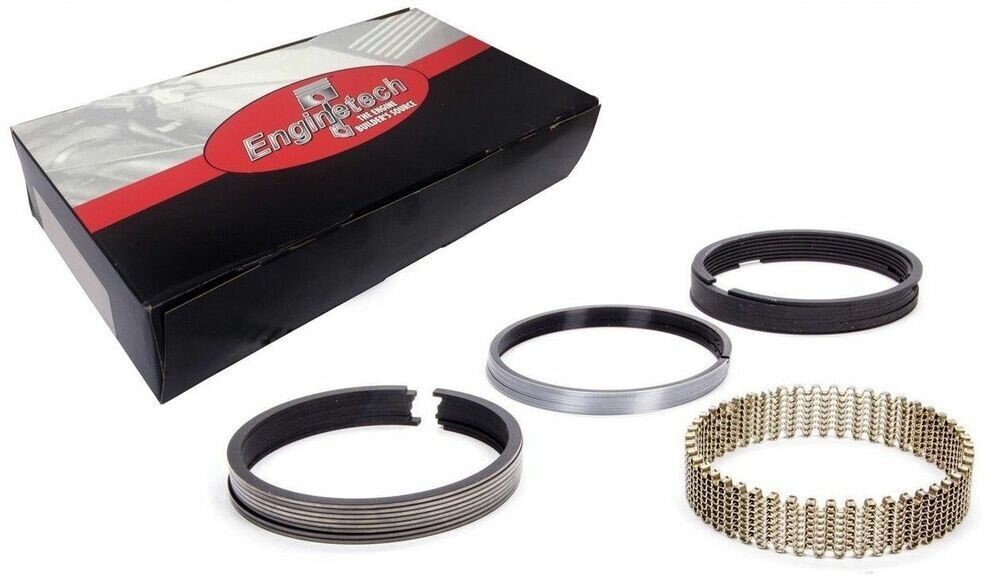 Enginetech M38056 Moly Piston Ring Set for GM V6 Models
