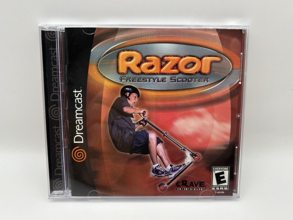 Razor Freestyle Scooter - Sega Dreamcast - With Manual