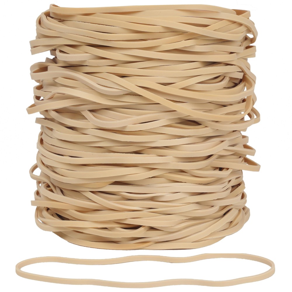 Foshine-Rubber bands large, Beige Rubber band 7 inch 120 Pack Elastics Bands ...